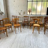 Set 11 Baumann bistro chairs