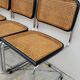 Set of 4 Marcel Breuer cesca black b32 chairs