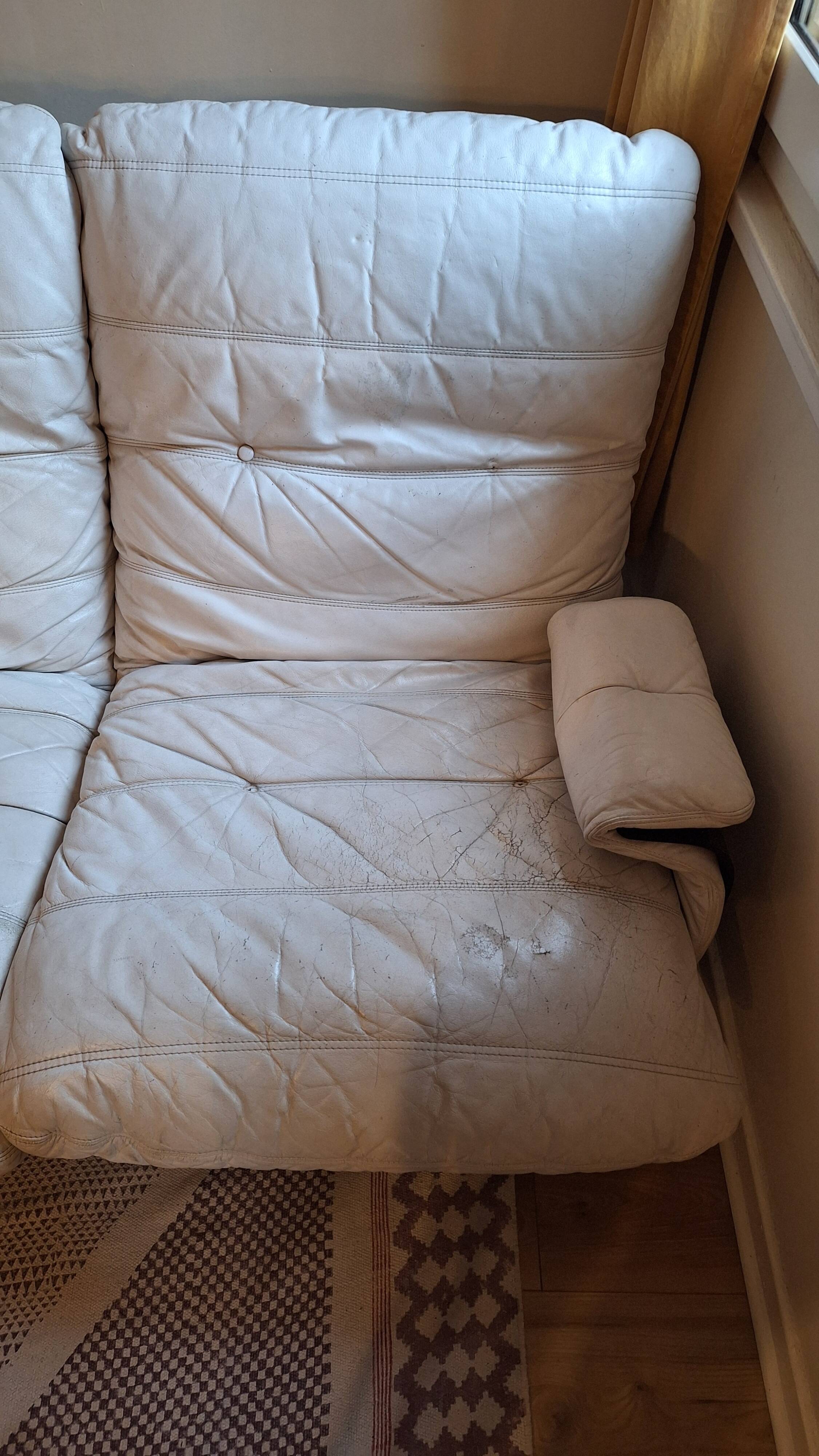 Canapé Ligne Roset Marsala – Michel Ducaroy – plexiglas fumé – vintage