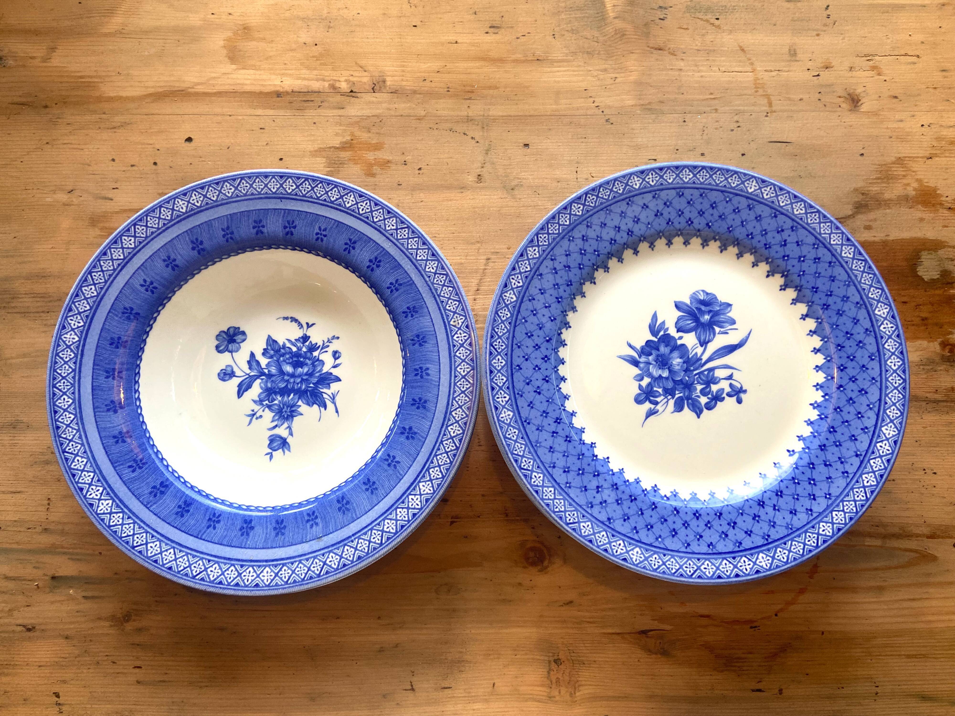 Lot de 12 assiettes porcelaine anglaise churchill