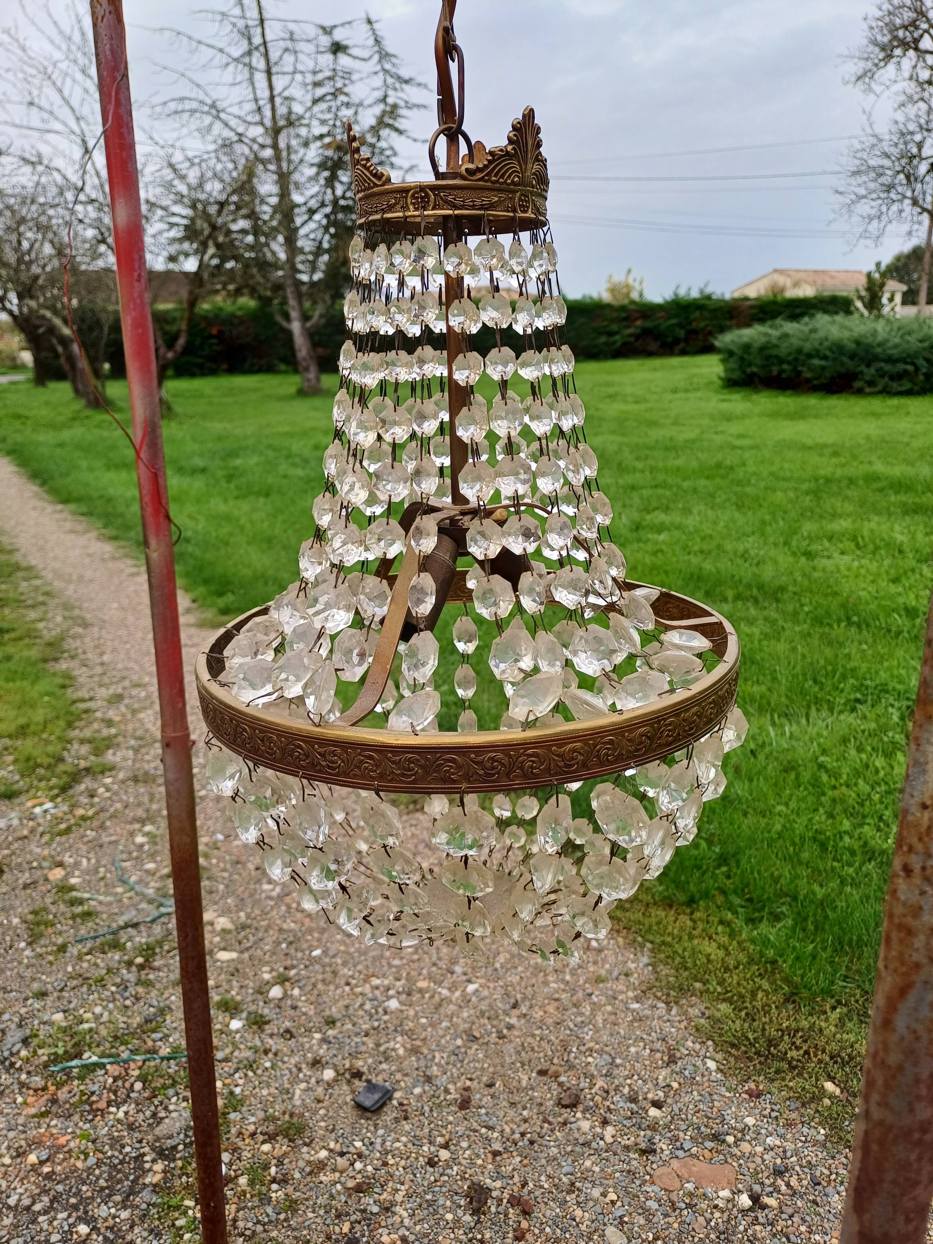 Hot Air Balloon Chandelier with Tassels