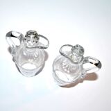 Bottles vinegar in cut crystal baccarat oil and vinegar - near model chicago 1916?