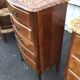 Pair of Louis XV style marquetry chiffonniers