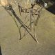 Plant stand/black pot