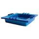 Bitossi by Aldo Londi Rimini Blu Glazed Ceramic Ashtray Vide-Poche, Italy  1960s