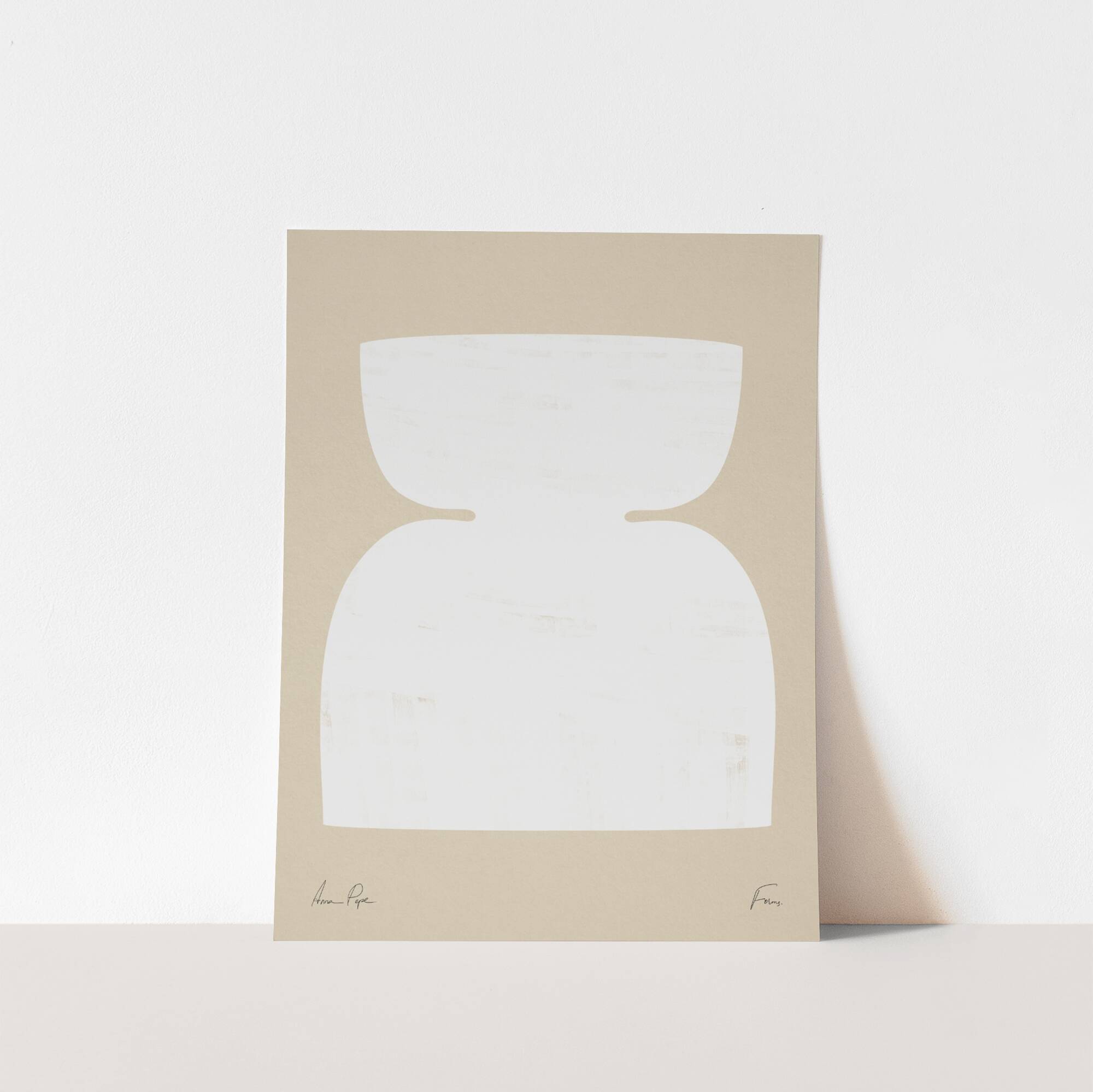 Abstract object giclee print, 50x70