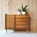 Chest of drawers with 1 door and 4 drawers