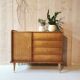 Chest of drawers with 1 door and 4 drawers