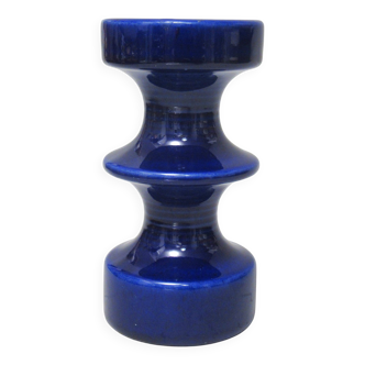 Bougeoir bleu Cari Zalloni Années 60