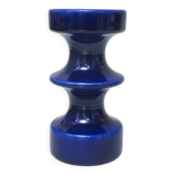Cari Zalloni Blue Candle Holder 1960s