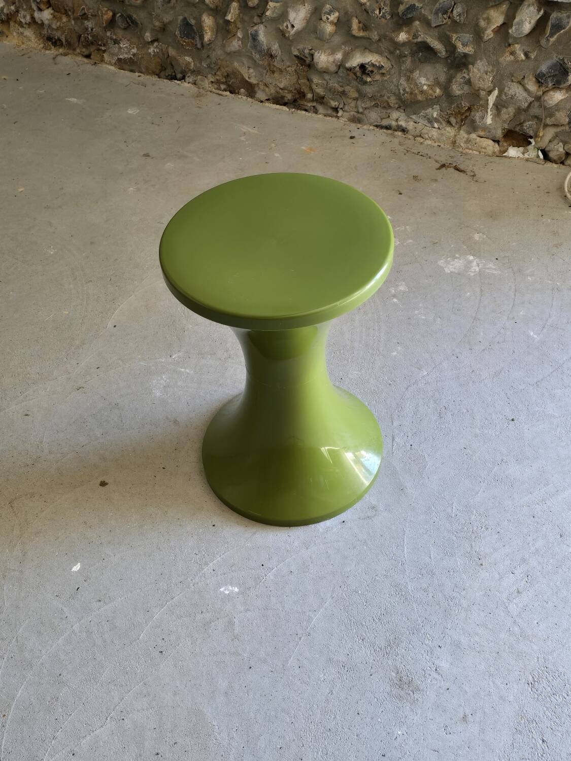 Tam-tam Stamp 1970 mustard color