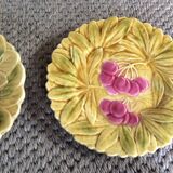 Series of 7 dessert plates