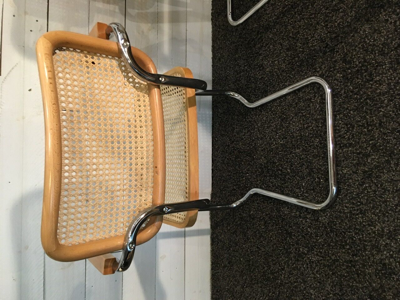 Set of 4 armchairs 1980