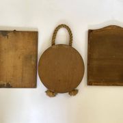 Miroir glace ancienne, bois chapeau de gendarme