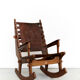 Angel I. Pazmino rocking-chair for Muebles de Estilo