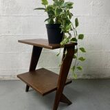 Designer wooden side table