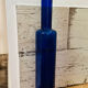 Vintage blue decanter