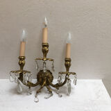 Bronze wall lamp