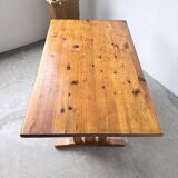 Mountain furniture table made of solid pine