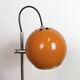 Lampe de table hongroise orange vintage d'Elektrofem, années 1970