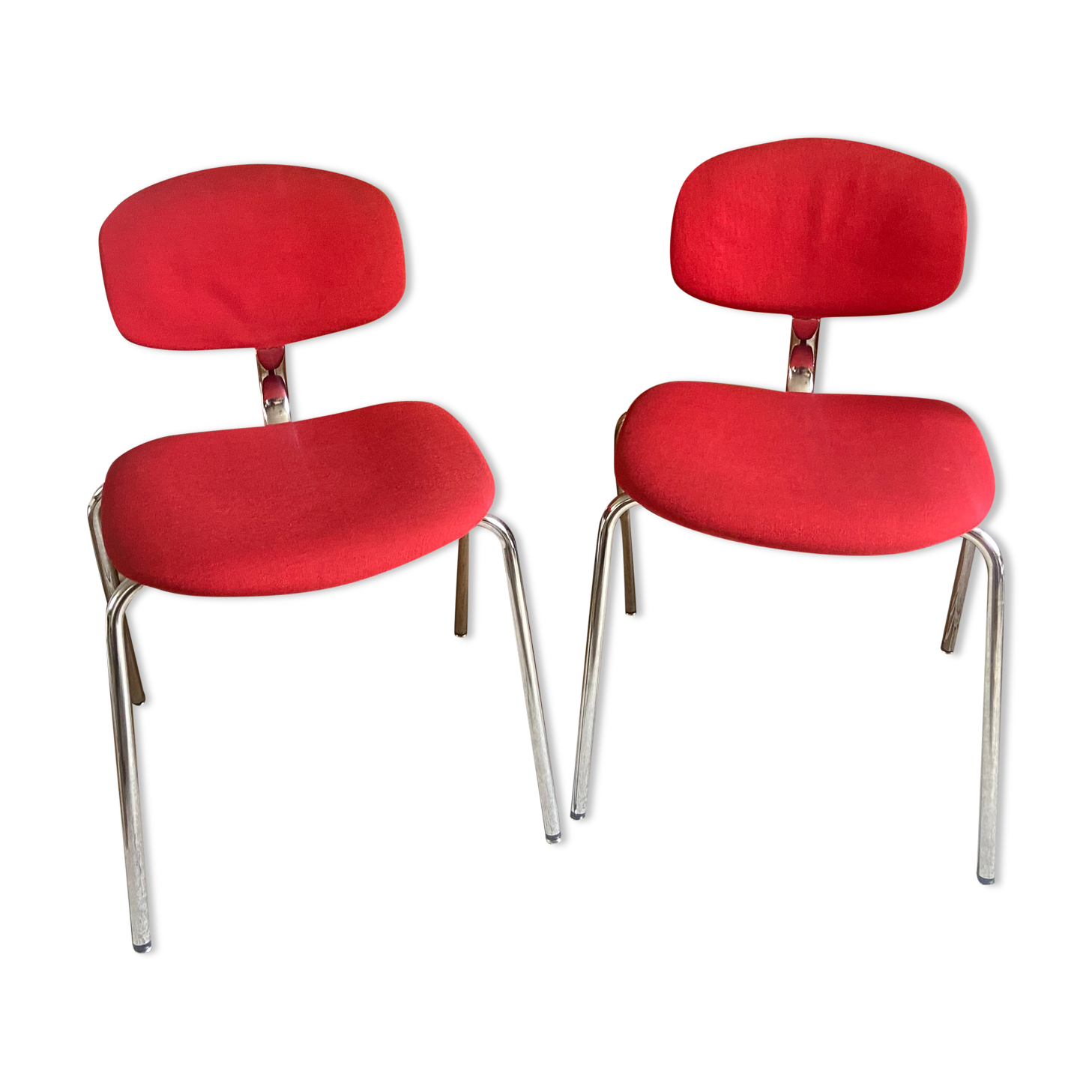 Vintage Steelcase Strafor Chair Pair