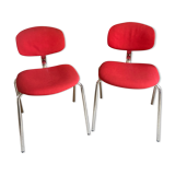Vintage Steelcase Strafor Chair Pair