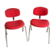 Vintage Steelcase Strafor Chair Pair