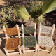 Chaise enfant macramé