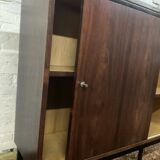 Vintage rosewood bar by Metalform from the 60s