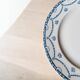 6 plates in English earthenware "Cheltenham" — F. Winkle & Co