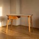 Writing Desk Mid-20th Century Wooden Desk, 90 × 49 × 73 cm