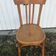 Pair of chairs bistro old vintage wood