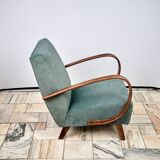 H 410 Armchair designed by Jindrich Halabala, 1940s, Czechoslovakia