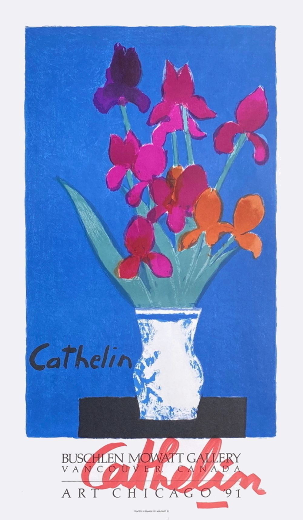 Poster Bernard Cathelin 1991