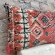 Vintage Berber Kilim cushion cover: Moroccan wool cushion