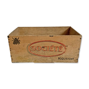 caisse en bois Roquefort