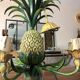 Vintage 1950s pineapple chandelier by Maison Charles.
