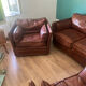 Roche Bobois leather sofa