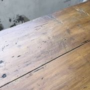 XXL trestle farm table 4m and its benches