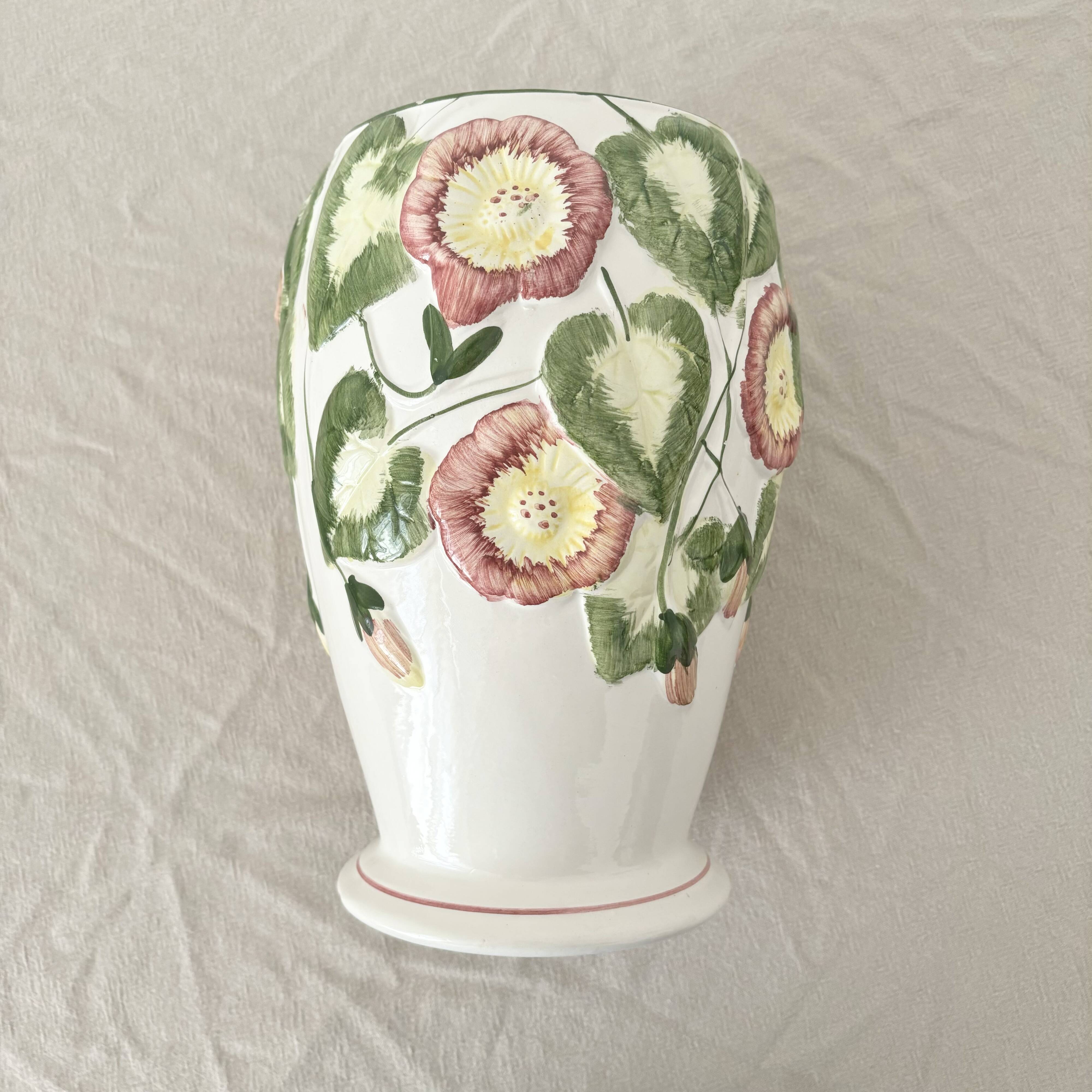 Vintage slip vase