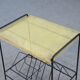 Table d'appoint, porte-vinyles