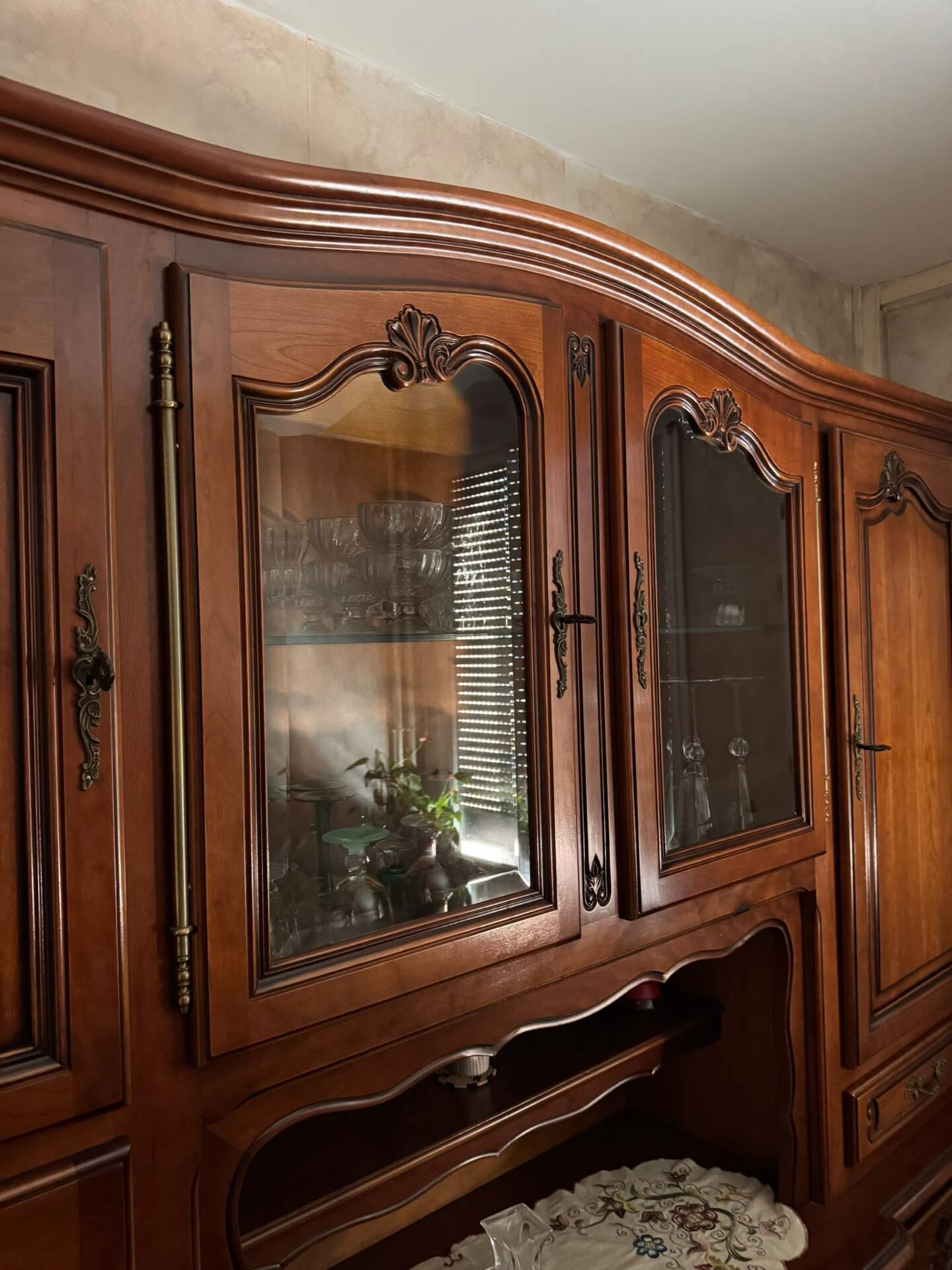 Cherry wood sideboard