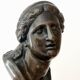 Bronze sculpture - Bust of a woman in the antique style - Collas reduction