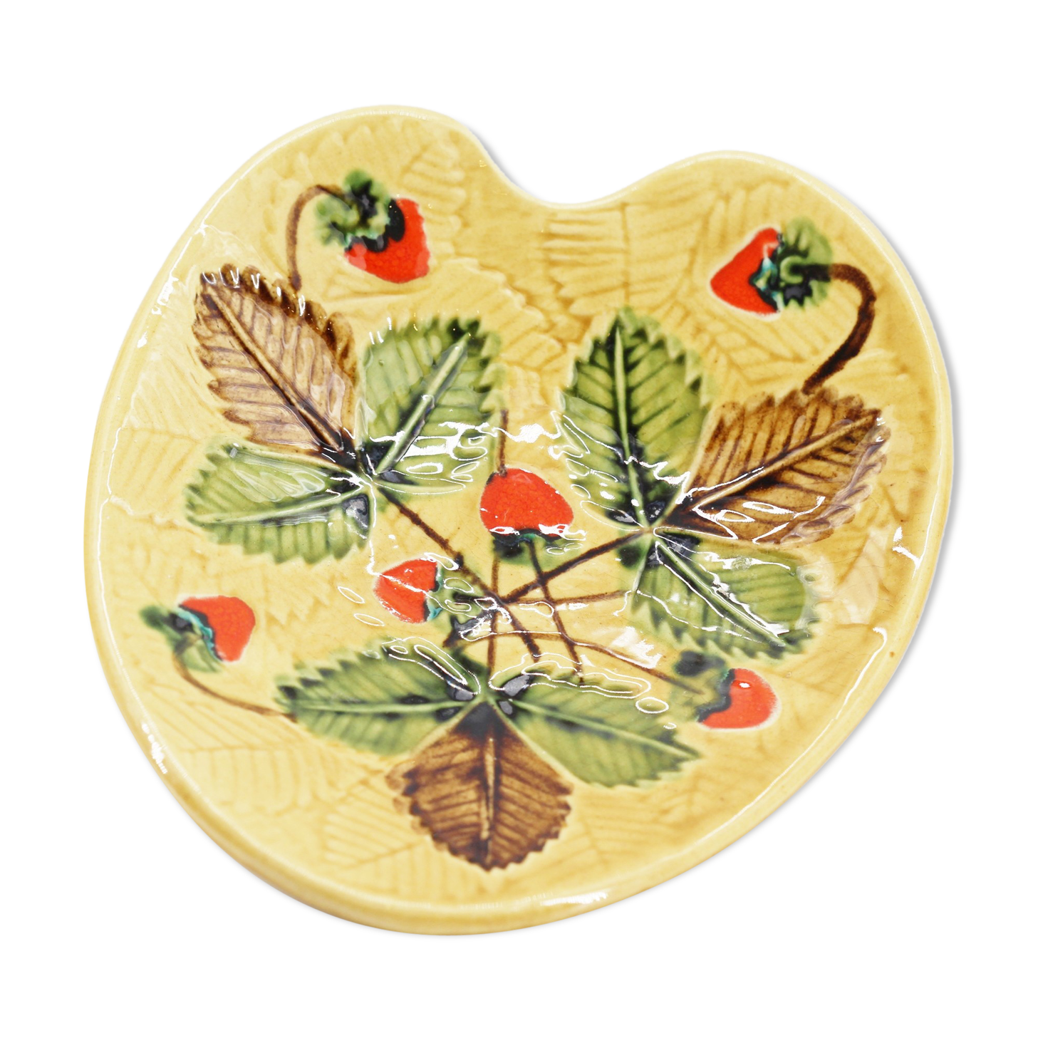 Strawberry ceramic cup