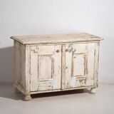 Petite armoire blanche ancienne (c.1900) #48