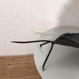 Dachshund basket, wrought iron 1950