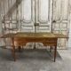 Louis XVI style flat desk in cherry wood from around 1960.