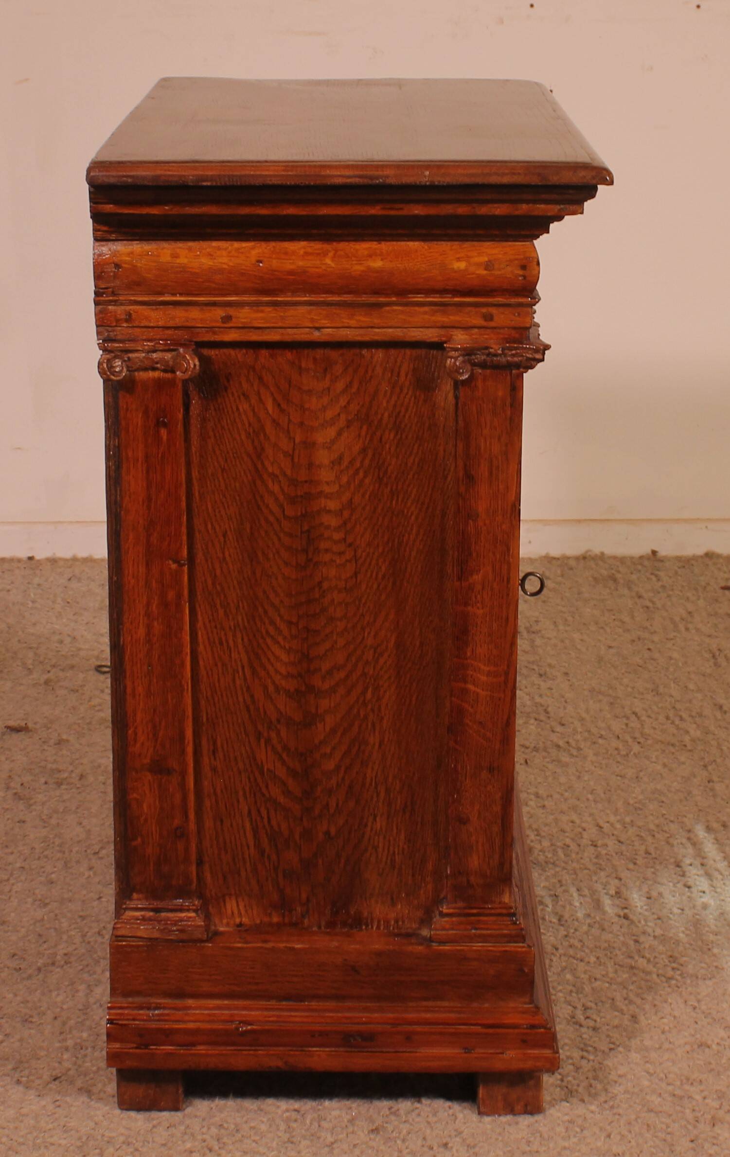 Renaissance oak tabernacle