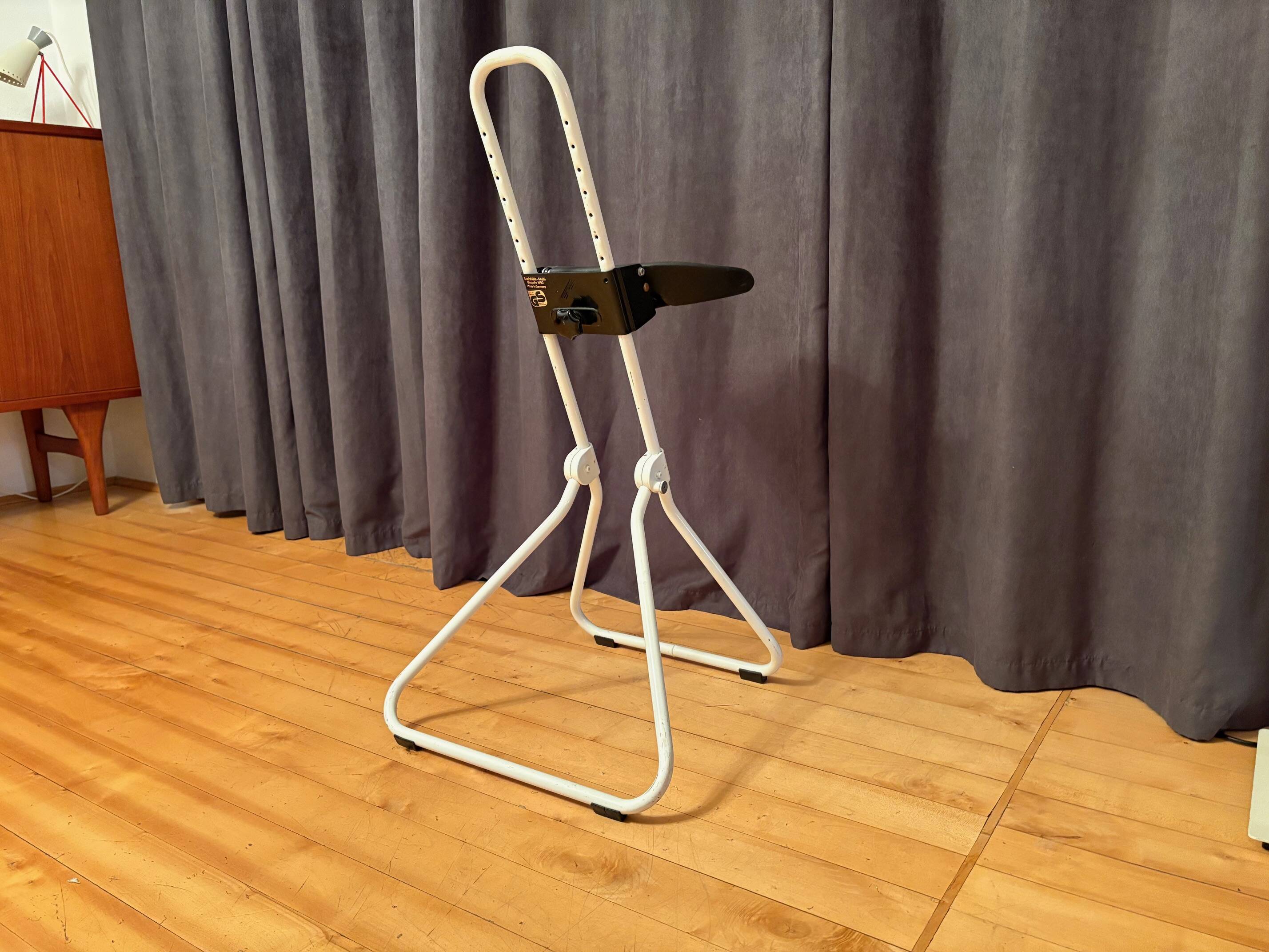 Stool with adjustable seat, designed by Brand/Häfner, Bad Essen, Germany, 1