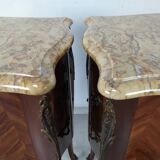 Pair of Louis XV style bedside tables